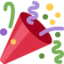Party Popper emoji, Twitter / X design