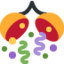 Confetti Ball emoji, Twitter / X design