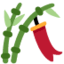 Tanabata Tree emoji, Twitter / X design