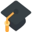 Graduation Cap emoji on Discord