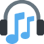 Headphone emoji on Discord
