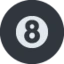 Pool 8 Ball emoji on Discord
