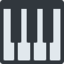Musical Keyboard emoji on Discord