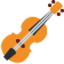 Violin emoji, Twitter / X design