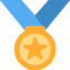 Sports Medal emoji, Twitter / X design
