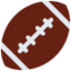 American Football emoji, Twitter / X design