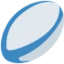 Rugby Football emoji as drawn by Discord