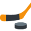 Ice Hockey emoji, Twitter / X design