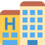 Hotel emoji, Twitter / X design
