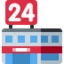 Convenience Store emoji, Twitter / X design