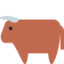Ox emoji, Twitter / X design