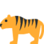 Tiger emoji, Twitter / X design