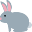 Download Rabbit emoji, Twitter / X style
