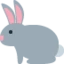 Rabbit emoji, Twitter / X design