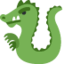 Download Dragon emoji, Twitter / X style