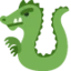 Dragon emoji, Twitter / X design
