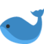 Whale emoji, Twitter / X design