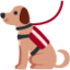 Download Service Dog emoji, Twitter / X style