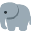 Elephant emoji on Discord