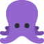 Octopus emoji, Twitter / X design