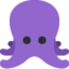 Octopus emoji on Discord