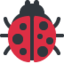 Lady Beetle emoji, Twitter / X design