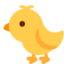 Baby Chick emoji, Twitter / X design