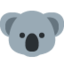 Koala emoji, Twitter / X design