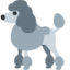 Download Poodle emoji, Twitter / X style