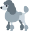 Poodle emoji, Twitter / X design