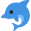 Dolphin emoji on Discord