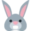 Rabbit Face emoji on Discord