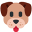 Dog Face emoji, Twitter / X design