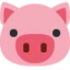 Pig Face emoji on Discord