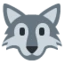 Wolf emoji on Discord