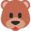 Bear emoji, Twitter / X design