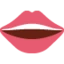 Mouth emoji on Discord