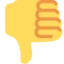 Thumbs Down emoji on Discord