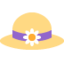 Woman’s Hat emoji, Twitter / X design