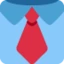 Necktie emoji on Discord