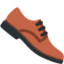 Man’s Shoe emoji, Twitter / X design