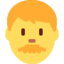 Man emoji, Twitter / X design
