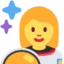 Woman Astronaut emoji, Twitter / X design