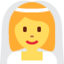 Download Woman with Veil emoji, Twitter / X style