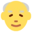 Old Man emoji, Twitter / X design