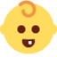 Baby emoji, Twitter / X design