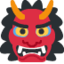 Download Ogre emoji, Twitter / X style