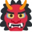 Ogre emoji, Twitter / X design