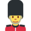 Download Man Guard emoji, Twitter / X style