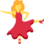 Woman Dancing emoji, Twitter / X design